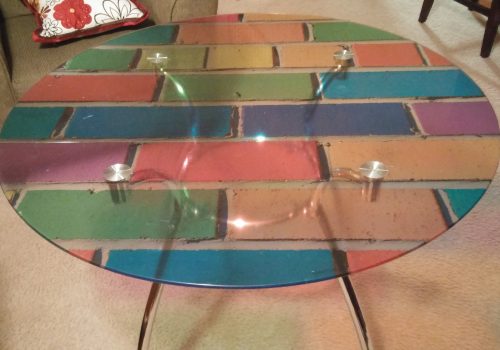 Glass table revised!