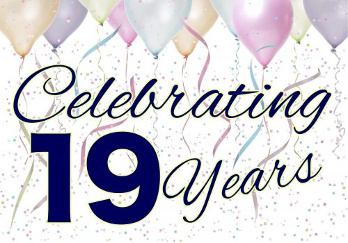 Sign Company Celebrating 19 Years