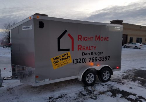 Trailer Graphics for Twin Cities Real Estate Agency