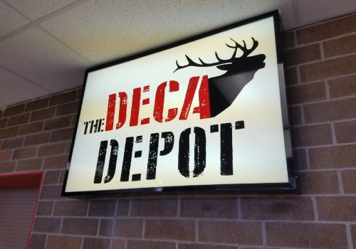 Elk River High School DECA Depot Sign Reface