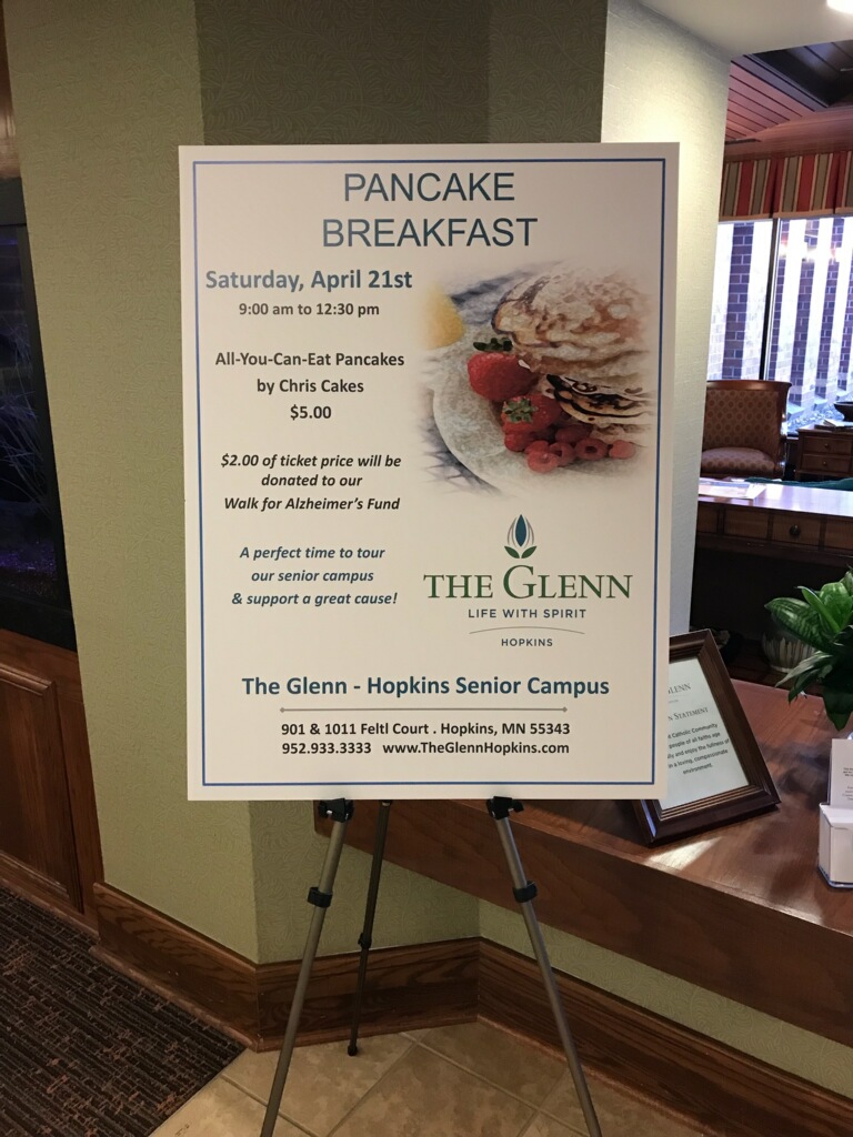 Event Foam Core Boards on Easel Stands RPM