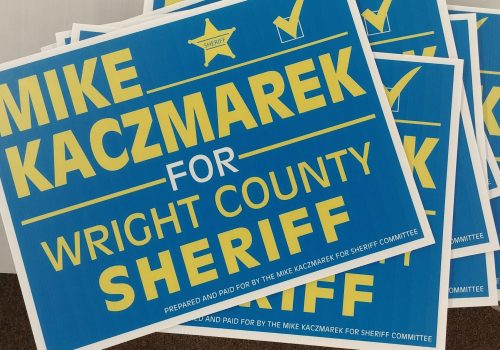 Election Signs Printed Locally