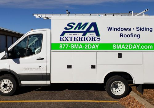 Eye catching vehicle graphics; SMA Exteriors