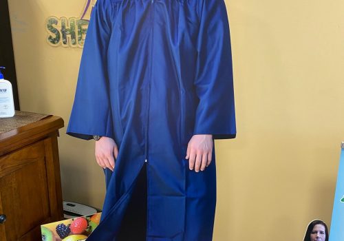 Graduation full size cut outs with easels