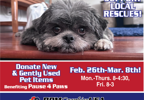Gulliver’s Pet Supply Drive! Pause4Paws