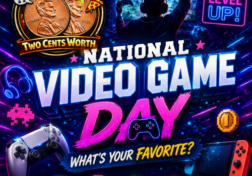 Off Topic Two Cents Worth – National Video Game Day!
